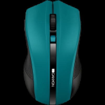 CANYON 2.4Ghz wireless Optical  Mouse with 4 buttons, DPI 800/1200/1600, green CNE-CMSW05G
