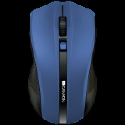 CANYON 2.4Ghz wireless Optical  Mouse with 4 buttons, DPI 800/1200/1600, blue CNE-CMSW05BL