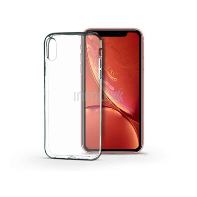 Ultra Slim Apple iPhone Xs Max Ultra Slim 0.3 mm szilikon hátlap tok, átlátszó