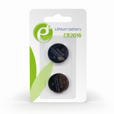Energenie Button cell CR2016, 2-pack, blister EG-BA-CR2016-01
