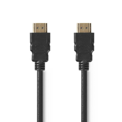 Nedis HDMI kábel HDMI csatlakozó - HDMI csatlakozó 1.5m fekete /CVGT34001BK15/
