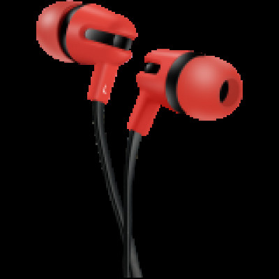 CANYON CANYON Stereo earphone with microphone, 1.2m flat cable, Red, 22*12*12mm, 0.013kg CNS-CEP4R