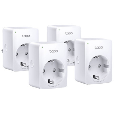 TP-LINK Okos Dugalj Wi-Fi-s, Tapo P100(4 PACK) TAPO P100(4 PACK)