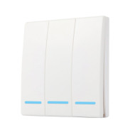 SmartWise RF3 hármas RF (rádiós), alternatív / keresztváltó kapcsoló / fali RF távirányító SMW-KAP-RF3
