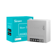 Sonoff Mini R2 WiFi-s, internetről távvezérelhető, kapcsolóaljzatba beépíthető okosrelé, DIY-üzemmóddal (REST API) SON-REL-MINI-R2