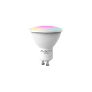 Shelly Duo RGBW (GU10) WiFi-s, fénymelegség- és fényerő-szabályozható fehér + színes okosizzó ALL-LAM-RGBWGU10