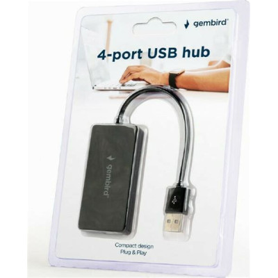 USB Hub 4portos Gembird UHB-U2P4-04 UHB-U2P4-04