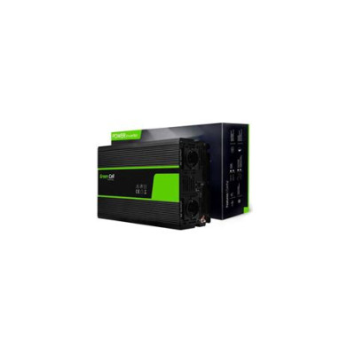 Green Cell INV09 Autós inverter tiszta szinuszhullámformával 12V - 230V / 1000W INV09