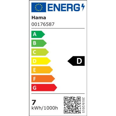 Hama 806LM Okos WiFi LED izzó E27 7W 176587