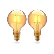 Innr, BULB - E27 filament G95 Globe E27 Vintage, 2-pack RF 261-2