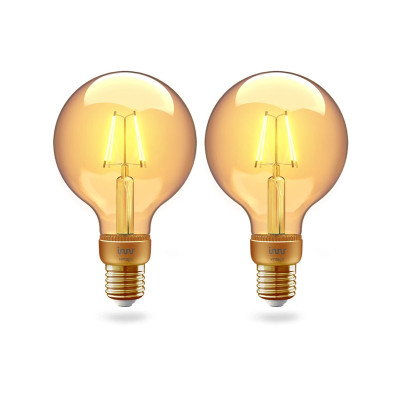 Innr, BULB - E27 filament G95 Globe E27 Vintage, 2-pack RF 261-2