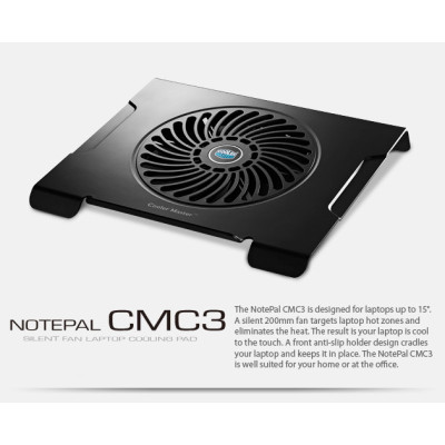 COOLERMASTER Notepal CMC3 Black