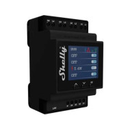 Shelly Pro 4PM fogyasztásmérős WiFi-s okosrelé, DIN-sínre illeszthető ALL-REL-PRO4PM