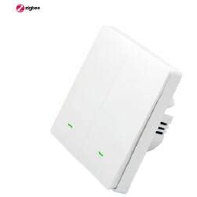 SmartWise B2W LN WiFi + RF, két gombos, eWeLink app-os okos villanykapcsoló SMW-KAP-B2LNW