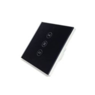 KingArt fali WiFi-s okos redőnykapcsoló, eWeLink app kompatibilis (fekete) KIN-KAP-ROLB