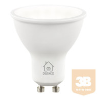 DELTACO SMART HOME SH-LGU10CCTC  okos izzó, 4,5W, WIFI, TUYA, 2700K-6500K SH-LGU10CCTC