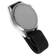 FIXED Nylon Strap Smartwatch 20mm wide, Fekete FIXNST-20MM-BK