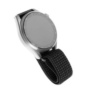 FIXED Nylon Strap Smartwatch 22mm wide, reflective Fekete FIXNST-22MM-REBK