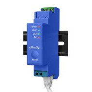 Shelly PRO 2 DIN-sínre szerelhető, 2 áramkörös, WiFi + Ethernet kompatibilis okosrelé, feszültségmentes kapcsolásra is ALL-REL-PRO2