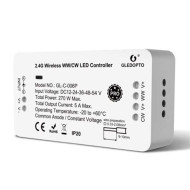 Gledopto Zigbee Pro 5-az-1-ben LED vezérlés (Zigbee+RF) 12V / 24V / 36V / 48V / 54V DC GLE-REL-C001P