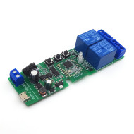 SmartWise Zigbee + RF NO/NC két áramkörös okosrelé (SMW-REL-532V-2RF-ZB)