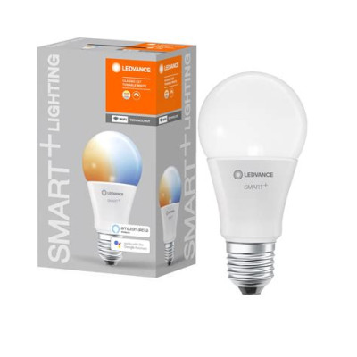 Ledvance Smart+ BT fényforrás, áll. fényerővel, 9W 2700K E27 okos, vezérelhető intelligens fényforrás 4058075208506 Ledvance Smart+ BT fényforrás, áll. fényerővel, 9W 2700K E27 okos, vezérelhető intelligens fényforrás 4058075208506