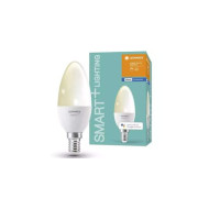 Ledvance Smart+ Bluetooth vez&eacute;rl&eacute;sű 5W 2700K E14, dimmelhető gyertya alak&uacute; LED f&eacute;nyforr&aacute;s 4058075485211