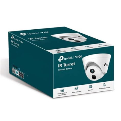 TP-Link VIGI C440 /4MP/2,8mm/beltéri/H265/IR30m/SD/Smart Detection/kétirányú hang/Full-Color IP turret kamera VIGI C440(2.8MM)