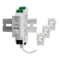 Shelly PRO 3EM Switch add-on, kiegészítő Shelly Pro 3EM-120A és 3EM-400A fogyasztásmérőkhöz pl. kontaktor vezérléséhez ALL-KIE-PRO3EM-ADDON